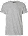 Heren T-shirt Neutral Roll Up O60012 Sport Grijs